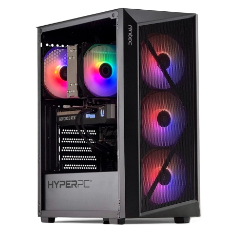 PC Gamer HyperPC Zorro Chilote Antec AX67 ARGB H212 RGB