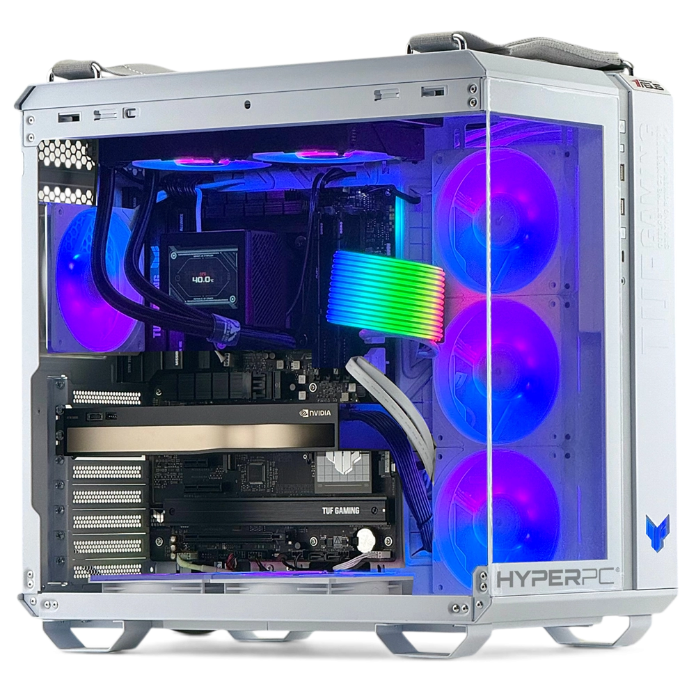 PC Gamer HyperPC Asus TUF GT502 Blanco 2xFAN
