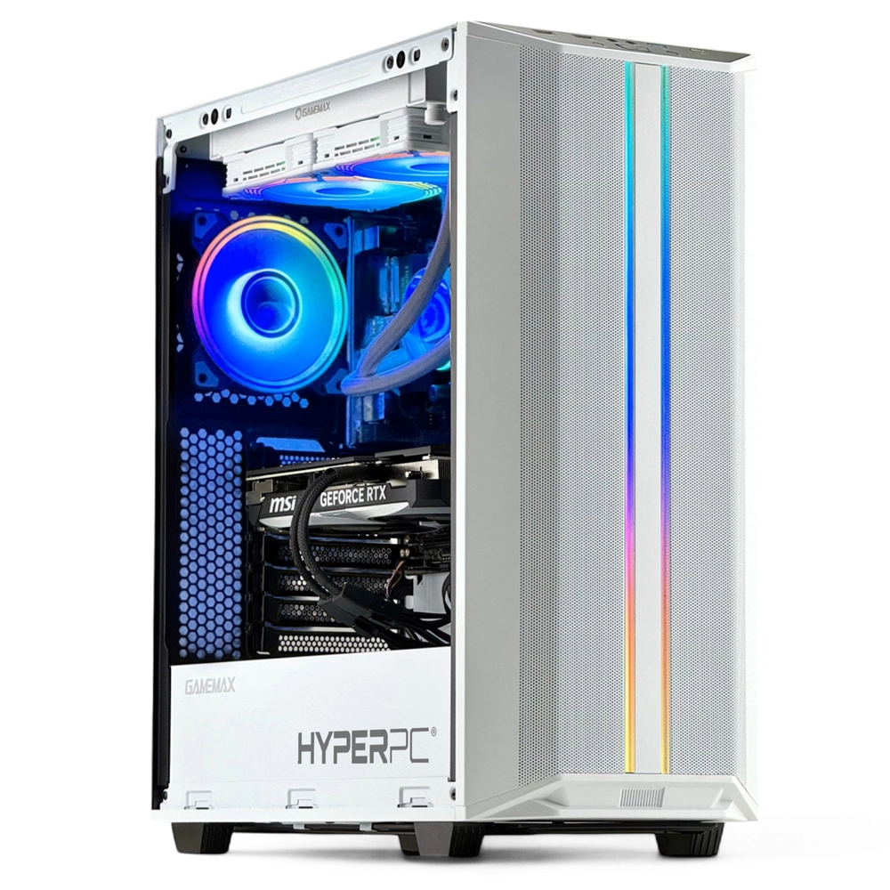 PC Gamer HyperPC Zorro Chilote Gamemax Precision White WC240 2xFan