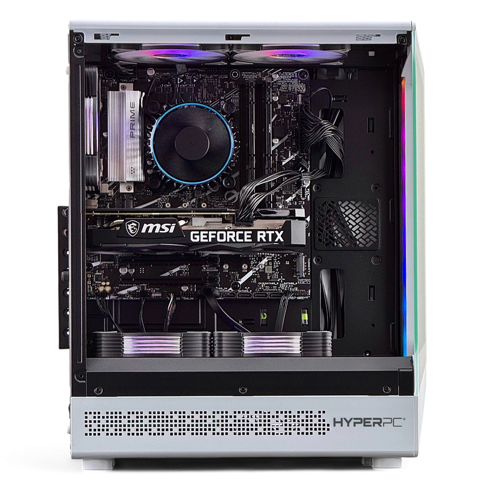 PC Gamer HyperPC Zorro Chilla Gamemax Vista COC White VGA lado