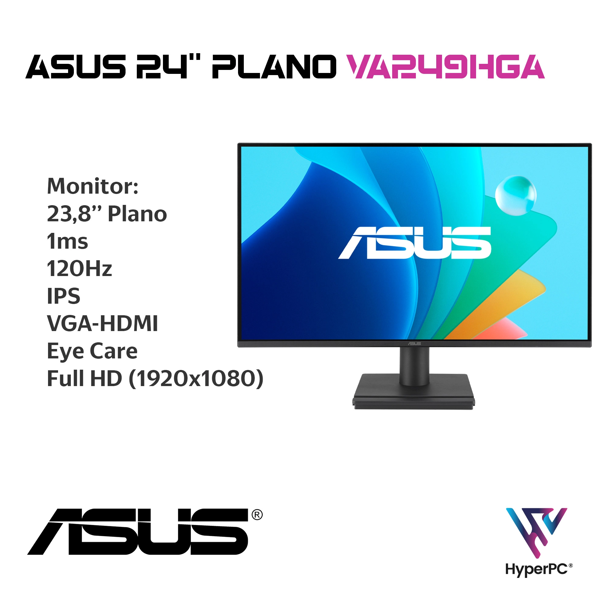 KIT PC Oficina Liebre AMD + Monitor + Teclado - Imagen 3