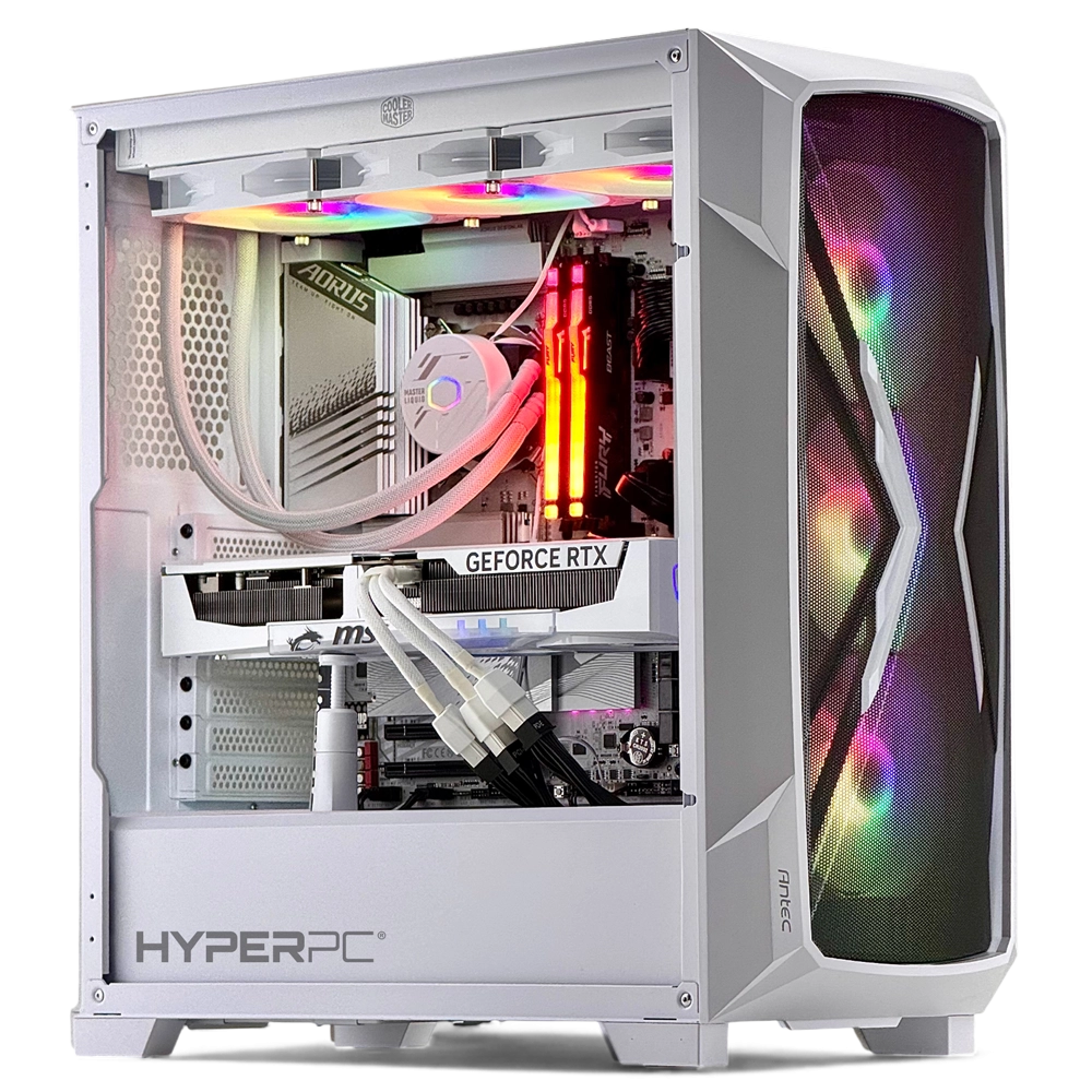 PC Gamer HyperPC Puma Antec DP505 4xFan Rojo