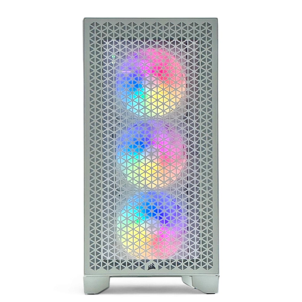 PC Gamer HyperPC Guanaco Corsair 3000D Blanco Front