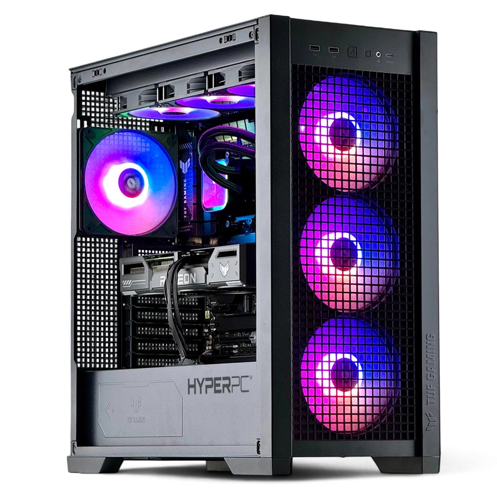 PC Gamer HyperPC Puma Asus TUF Gaming GT302 violeta
