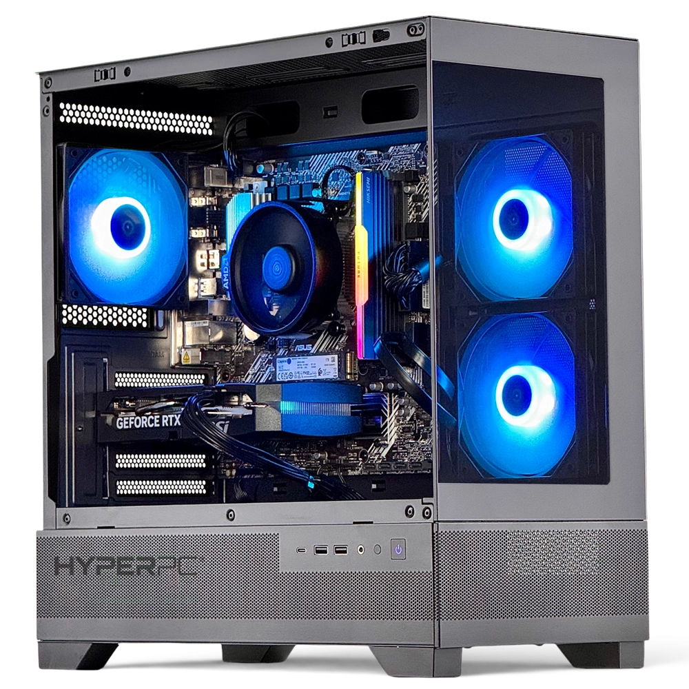 PC Gamer HyperPC Zorro Antec CX500M azul